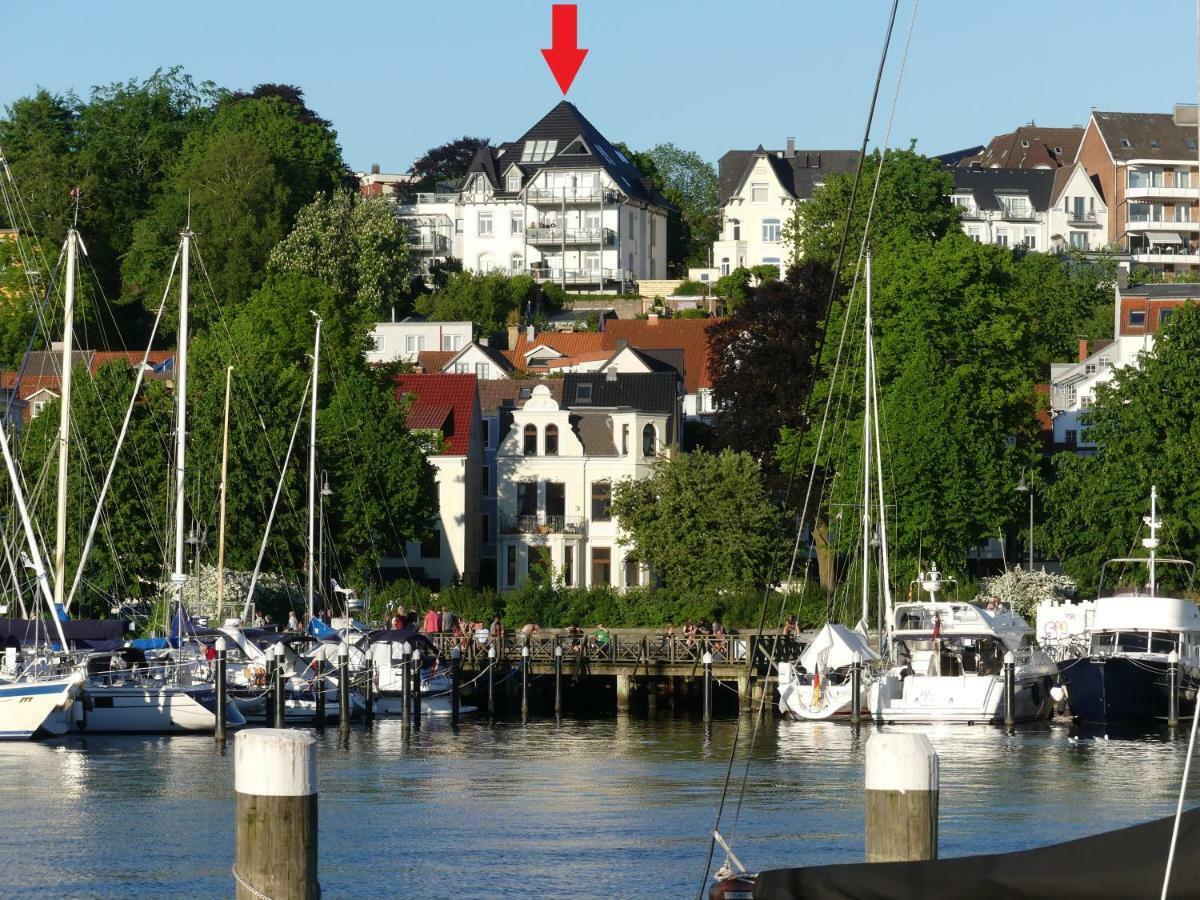 Stadtvilla Mit Hafenpanorama Flensbourg Extérieur photo